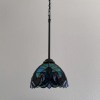 Enjoy Decor Lamps Tiffany Style Mini Hanging Lamp Plug In