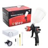 AEROPRO Tools A608 HVLP Air Spray Gun Kit, 1.3mm Nozzle,