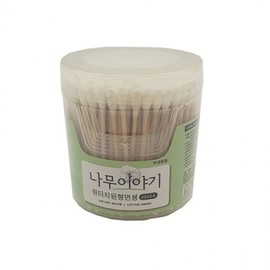 Namu Story One Touch Round Cotton Swabs 5ea
