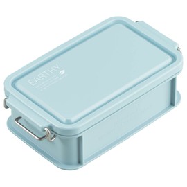 OSK EARTHY CNT-600 Container Lunch Box with Dividers, 20.3 fl oz (600 ml), Mint Green, Made in Japan