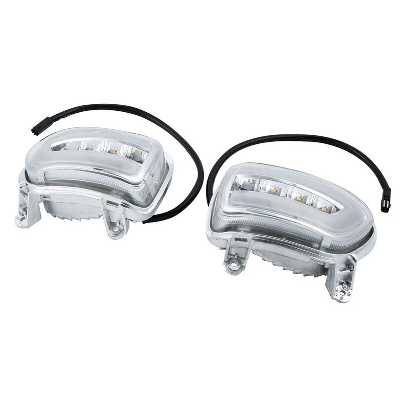 TCMT Front LED Turn Signals Clear Lens Fit for Honda