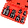 ACEBON 6 Piece Impact Socket Adapter Set, 1/4" 3/8" 1/2"