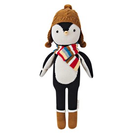 Everest The Penguin Little 13" Hand-Knit Doll – 1 Doll = 10 Meals, Fair Trade, Heirloom Quality, Handcrafted in Peru, 100% Cotton Yarn