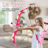 Bow and Arrow Set Girl Toys: 2 Pack LED Light