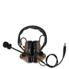 7.1mm Plug Military Headset Noise Cancelling Sound Amplification Headphone with