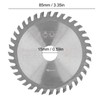 4Pcs Circular Saw Blade Cemented Carbide 36 Teeth Cutting Tool