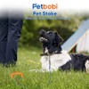 Petbobi Dog Tie Out Stake - 16″ Heavy Duty Dog