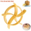 tooloflife 1 Pcs Bread Rolls Mold Round PVC 11x2.5 CM