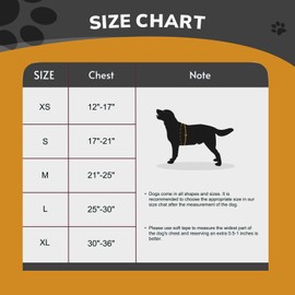 FAYOGOO Dog Harness Medium, No Pull Vest Harness with 2 Clips Training Anti Pull, Adjustable Pet Harness Soft Padded Reflective No Choke with Easy Control Handle for Training or Walking, Black,M
