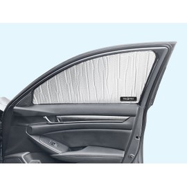 Side Window Front Seat Reflective Sunshade Custom Fit for 2018 2019 2020 2021 2022 Honda Accord Sedan, LX, Sport, EX, EX-L, Touring, UV Sun Protection Accessories (Set of 2)