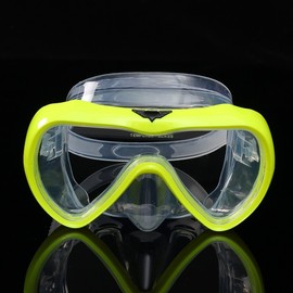 Marine World Diving Mask (Pure Yellow)