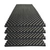 KTOESHEO 4 PCS Acoustic Panels,48''X24''X2'' Egg Crate Foam Soundproof Foam