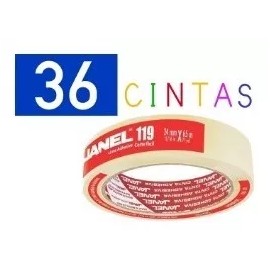 Janel Cinta Adhesiva Janel Transparente 24mm X 65 Mts. 36 Piezas
