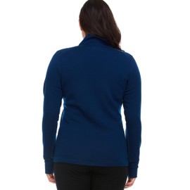 Minus33 Merino Wool Wilderness Women's Expedition Full Zip Navy Blue XL