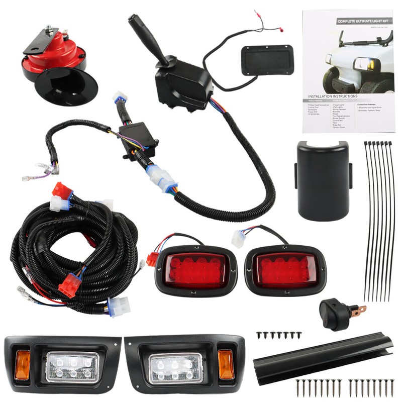 labwork New LED Headlight and Tail Light Kit For Club