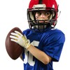HANDLANDY Youth American Football Gloves, Sticky Wide Receiver Gloves for