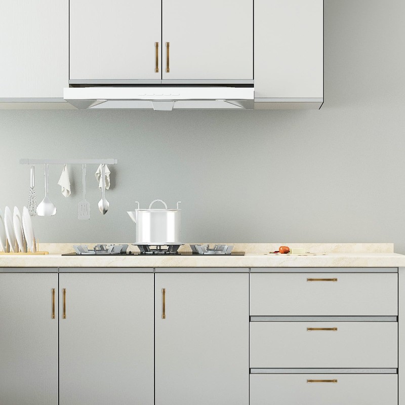 GIYURO 10 Pack 5 Inch Cabinet Pulls Antique Brass Kitchen