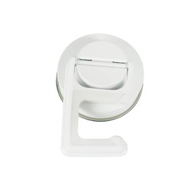 Large Single Steel Industry Suction Cup Hooks, Right Bringing To 60 ° Mop Holder K60 – Mh