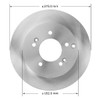 Bendix Premium PRT5868 Rear Brake Rotor for Kia Rondo 2012-2007