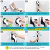 TAILI Shower Grab Bar 2 Pack Suction Grab Bars for