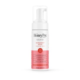 The Honey Pot Company - Feminine Wash - Herbal Infused Feminine Hygiene Wash for Sensitive Skin Types - PH Balanced Plant Based Wash Free from Parabens and Sulfates - Bergamot Rose - 5.51 Fluid Oz.