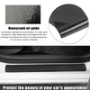 povtii 4 PCS Car Door Sill Protector, Anti-Scratch 3D Carbon