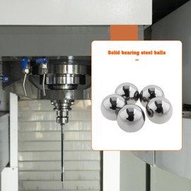 YINETTECH 5pcs 7mm Chuck Steel Balls Bearing Steel Bearing Balls Precision Balls Solid Bearing Steel Ball for SDS Rotary Drill Silver