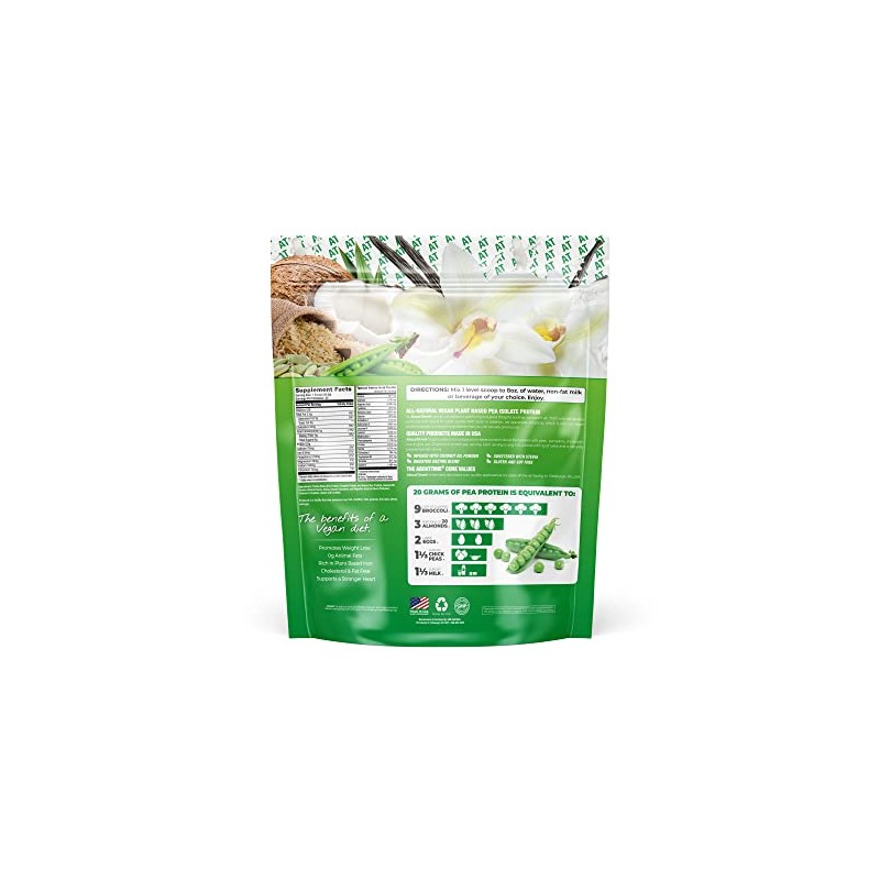 About Time Vegan Protein Supplement, Vanilla, 2 Pound