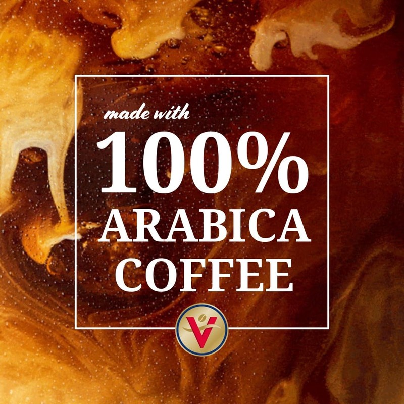 Victor Allen's Coffee White Chocolate Caramel Flavored Cappuccino, 42 Count,