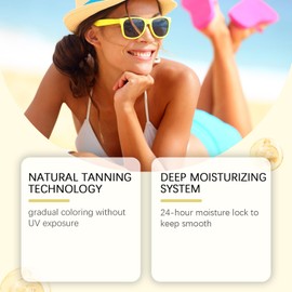 2 Stück Self Tanning Matte Skin, Gentle Tanning Effect Without Streaks, Self Tanner Cream, Moisturising Tanning Lotion, Sonnenloses Bräunen im Freien, Feuchtigkeitsspendend Nicht-klebrig