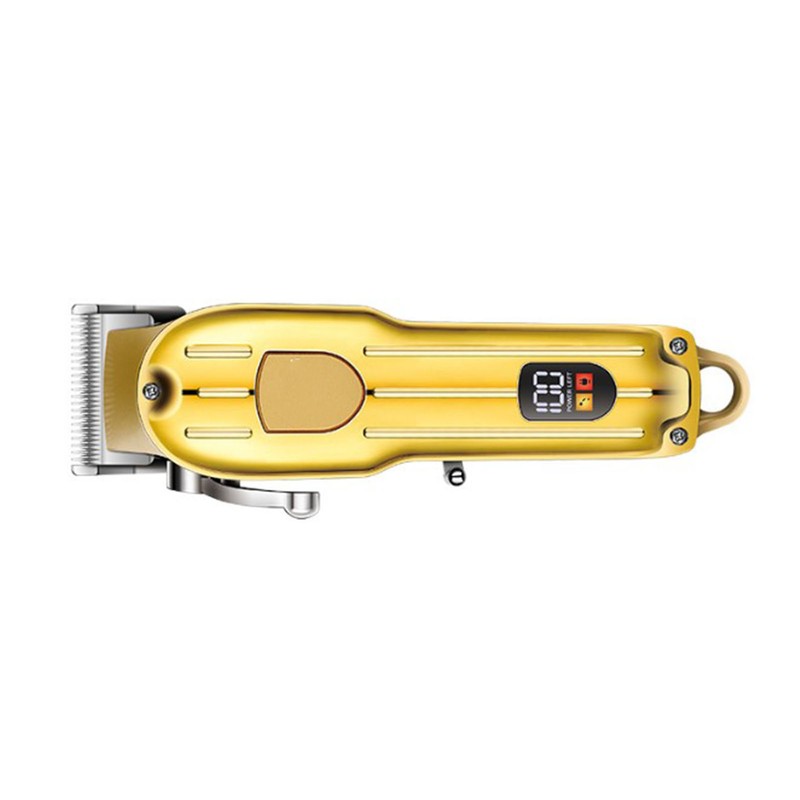 Electric Hair Clipper Rechargeable Stainless Steel Reciprocating Hair Cutting Trimmer