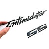 2Pcs Intimidator SS Emblems 3D Domed Badge Truck Decal Sticker