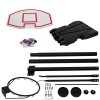 SEGAWE Portable Adjustable Basketball Hoop Mini Backboard Goal Sports Rim