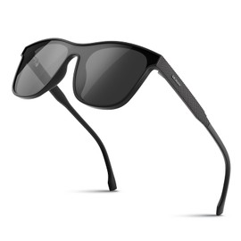 gesruny ㅤ Polarised-Sunglasses-Mens-Womens-UV400-TAC-Classic-Retro-Protection-Sunglasses-Black Sun Glasses-Ultralight Shades For Cycling Driving Fishing,grey