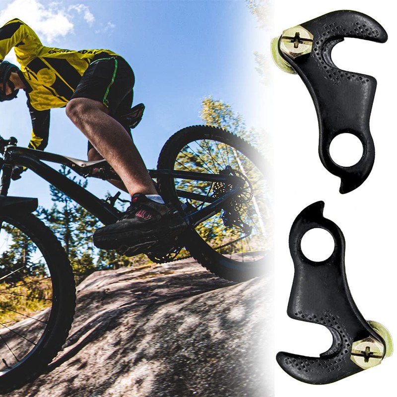 2 Pcs Bicycle Rear Mech Derailleur Hangers Transmission Tail Hooks