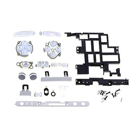 ネジ付き交換用フルABXYボタンボリュームボタン、PSV2000用PS用Vita用ゲームコンソールボタン修理キット