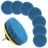 4 Inch Drill Brush Scrub Pads Cleaning Kit, 5X Faster
