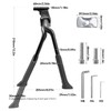 ZHIYUQL Bicycle Stand Double Stand Rear Stand 20-28 Inch Adjustable