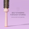F3 Systems Wavy Thermal Brush(1.3 Inch), Cut Drying Time,Self-Standing Round