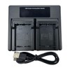 USB LED Dual Battery Charger for NP-FW50, Compatible for A6000,