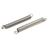 sourcingmap 0.5mmx5mmx50mm 304 Stainless Steel Tension Springs Silver Tone 5pcs