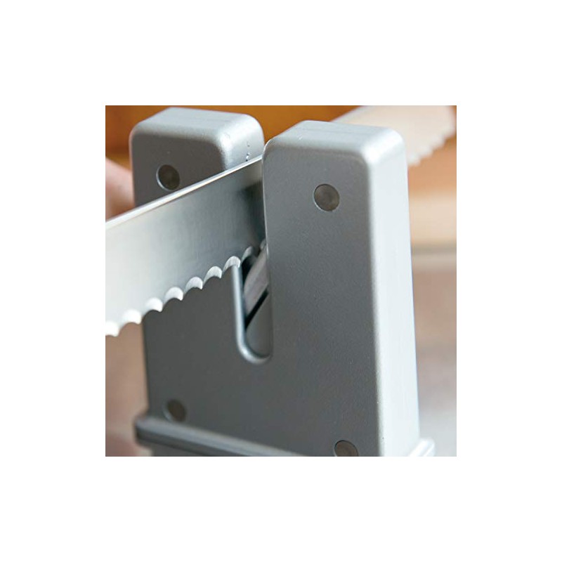 Taylor's Eye Witness Mini Shantley Sharpener, Silver, Size: W 4.9