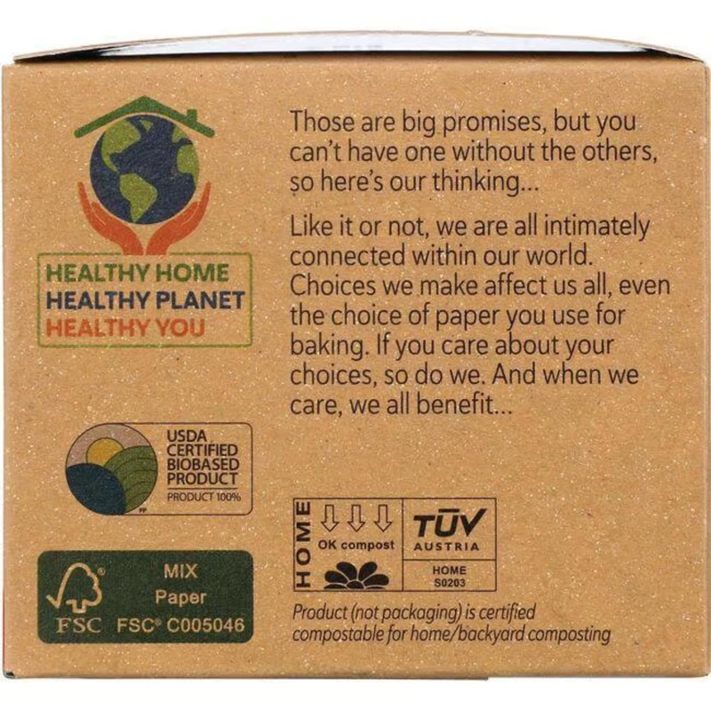 If You Care Unbleached Large Baking Cups, 60 ct, 3