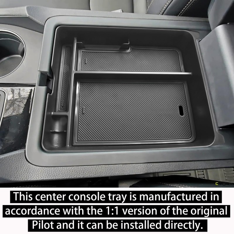RUNROAD Center Console Organizer Compatible with Honda Pilot 2023 2024