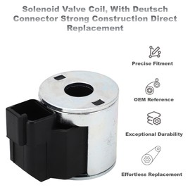 Solenoid Valve Coil , With Deutsch Connector Strong Construction Direct Replacement 4304012 for Stem Series 98、08、80、88