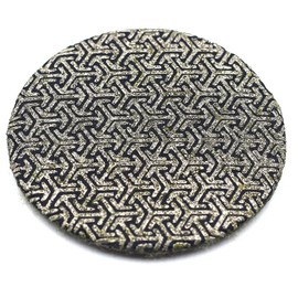 MiJunHD Electroplated Diamond Sanding Paper Sheet Pad,400Grit 2inch 50mm Grinding Sandpaper Pad Hook and Loop Backing for Metal Glass Porcelain Ceramic Hand Polishing & Trimming (1 Piece)