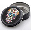 Stash Tins - Sugar Skull 3.5" Round Storage Container