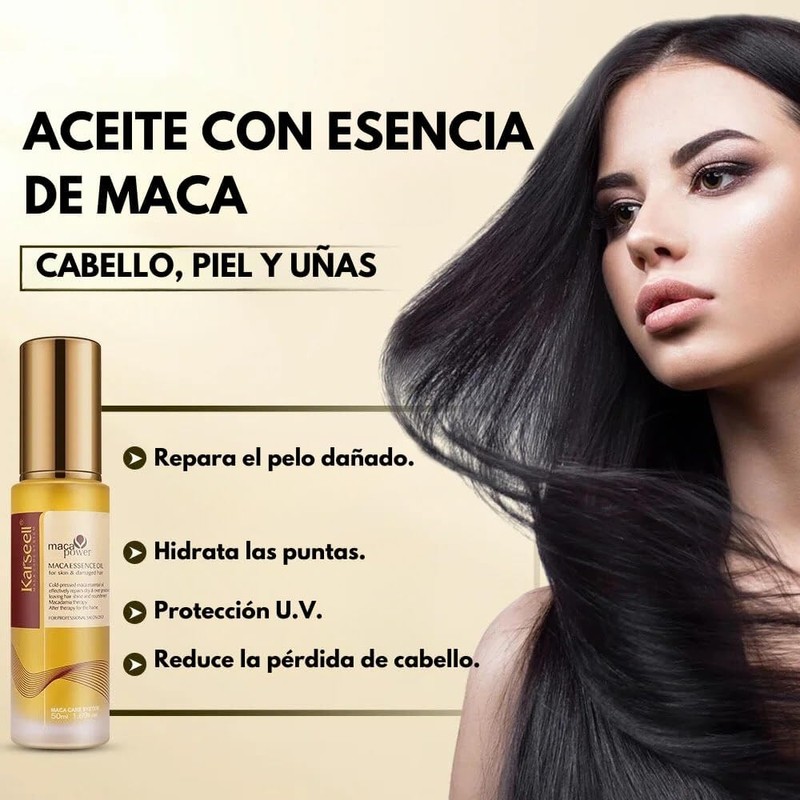Karseell MACA CARE SYSTEM - 2 Pack Moroccan Argan Oil