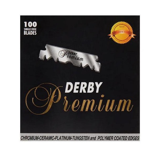 Single Edge Razor Blades Pack of 100 Premium Stainless Steel