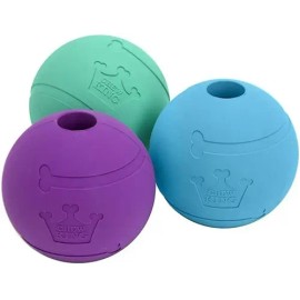 Chew King Pelotas De Goma Para Perros (paquete De 3)